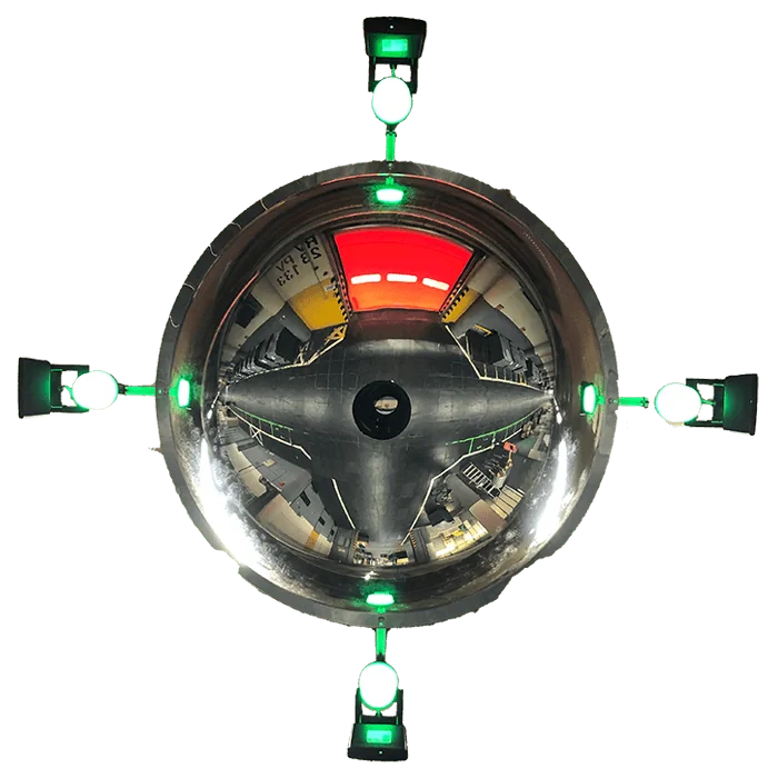 Oglinda parabolica SMART LED